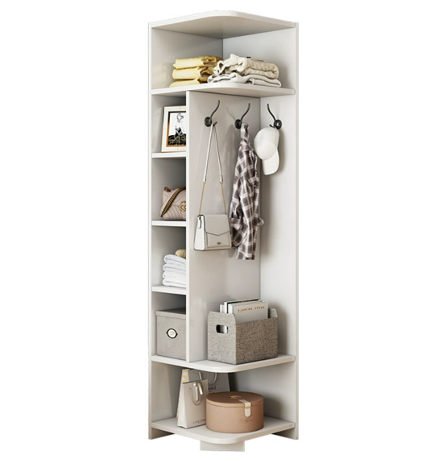 The Corner Bookshelf Desktop Storage Rack Is Suitable for the Living Room product view