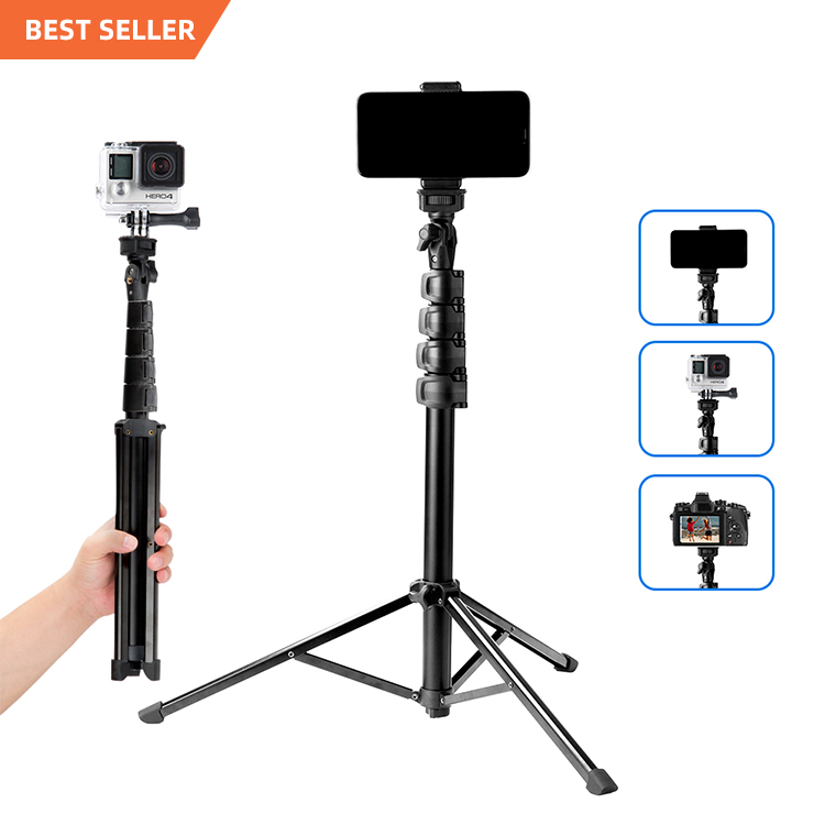 Digital 360 Rotating Horizontal Stabilizer Dslr 2m Video Holder 3110 Mobile Stand Professional Camera Selfie Tripod product view