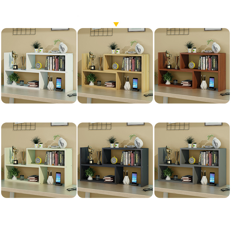 Multi-functional Wooden Book Rack Desktop Bookshelf Small Bookshelf Unit Shelf Kitaplik Estanteria Para Libros Book Nook product view