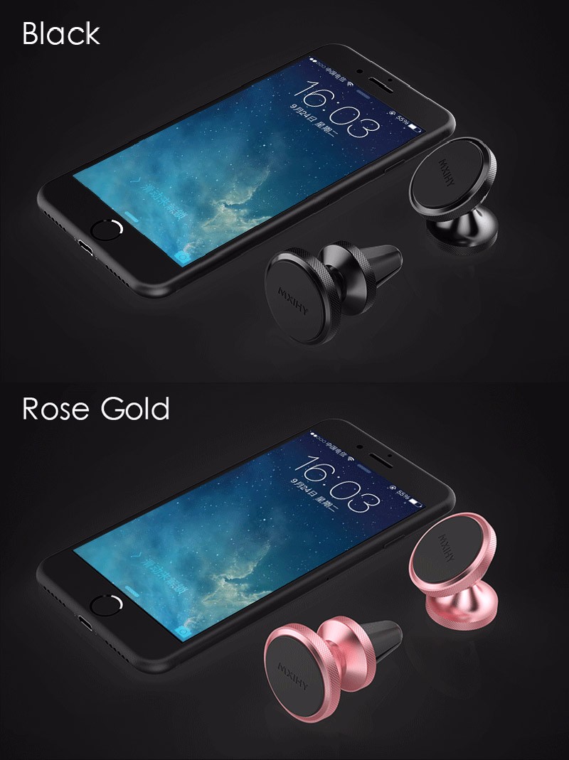 Strong Magnetic Flexible 360 Degree Rotating Adjustable Height Car Phone Holder for All Smartphones detail