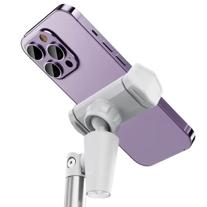 Phone Stand Aluminium Alloy Adjustable Folding Desktop Tablet Cell Phone Stand Holder product view