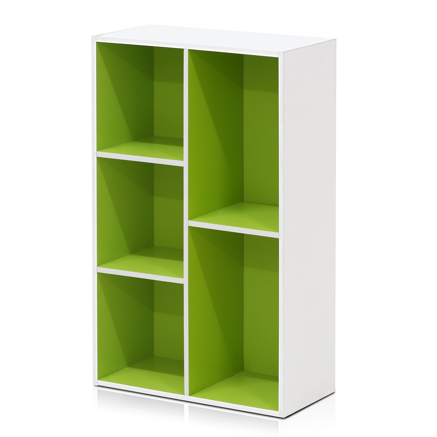 Multi-Purpose Modern Wooden Bookcase Storage 5-Tier Desktop Shelf for Living Room & Bedroom detail