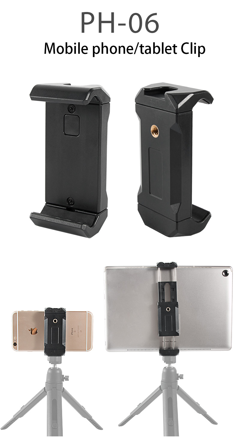 BEXIN Best-selling Plastic Phone Clip With Expandable Phone Clip Stand, Suitable for Mobile Live Streaming Stand detail