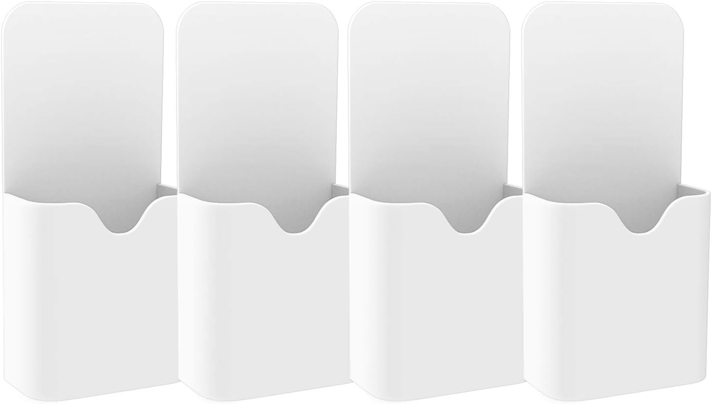 Magnetic Square Storage Box Pen Holder Marker School Supplies Eraser Fridge Organizer Office Locker ABS Plastic product view