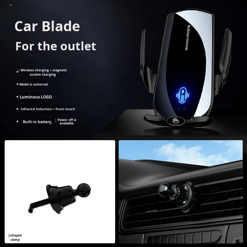 A2 Auto Clamping 15W Fast Wireless Charging Cell Phone Charging Stand & Holders for Car Use detail