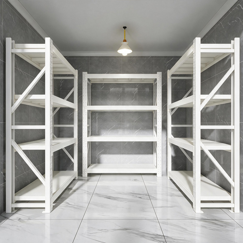 Solid Light Duty Steel Storage Rack 100kg Adjustable Metal Shelves for Office Records Shelving System product view