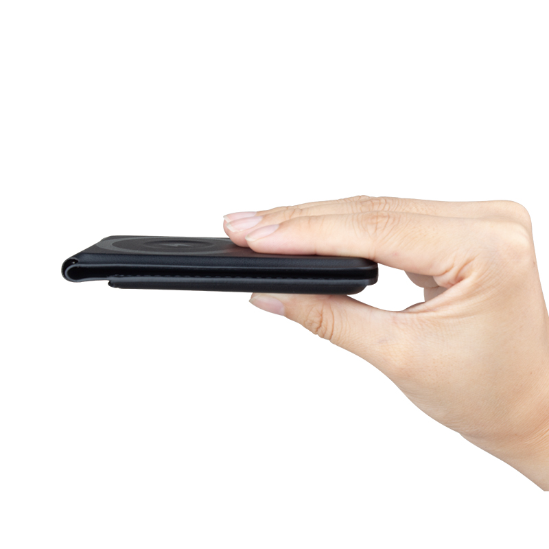 Multifunctional Magnetic 3-in-1 Wireless Charger Phone Stand with Back Card Slot Support Horizontal Vertical Viewing product view