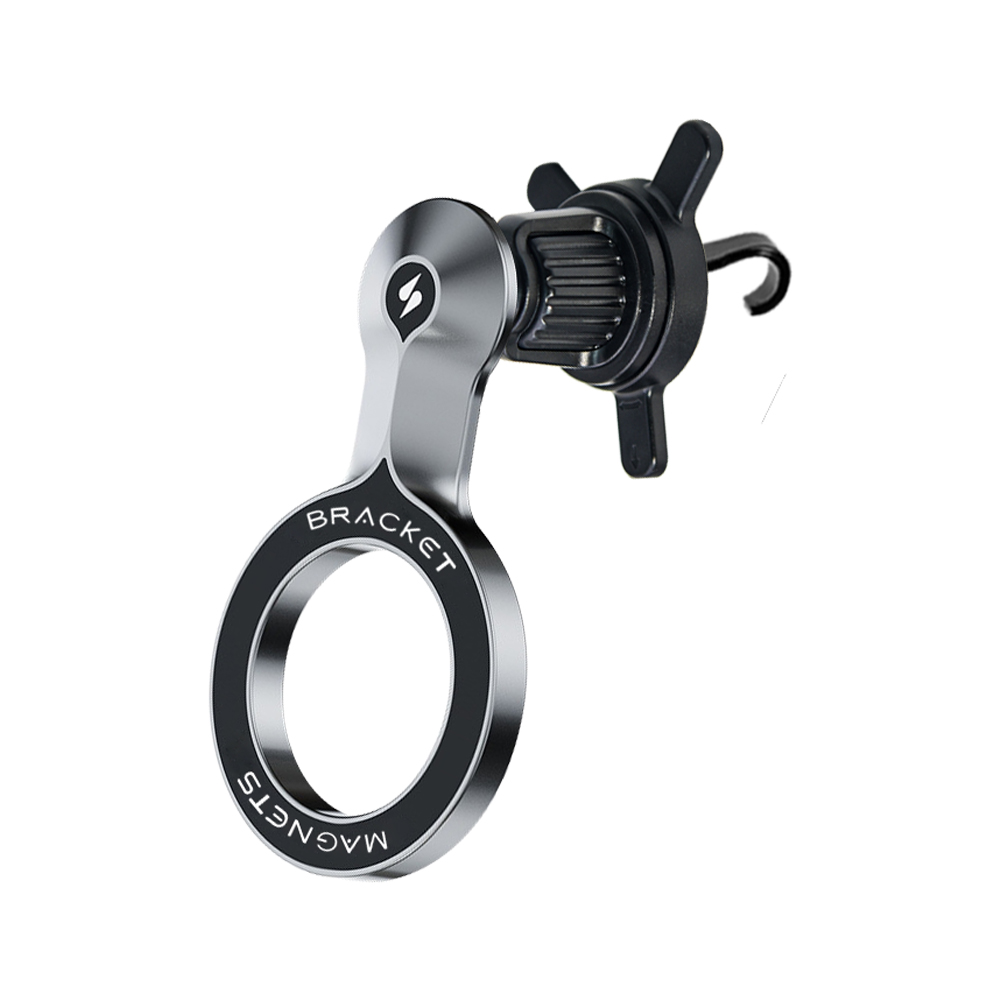 Universal Magnetic Car Mount Aluminium Alloy Phone Stand Compatible with Mobile Air Vent Car Holder Portable product view