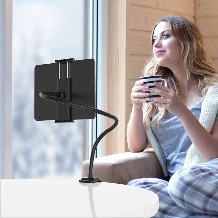 Tablet Stand Holder for Bed Adjustable Gooseneck Phone Holder Flexible Phone Holder for IPad, Samsung Tab, Switch, Kindle detail