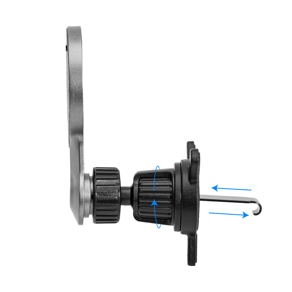 Universal Magnetic Car Mount Aluminium Alloy Phone Stand Compatible with Mobile Air Vent Car Holder Portable product view