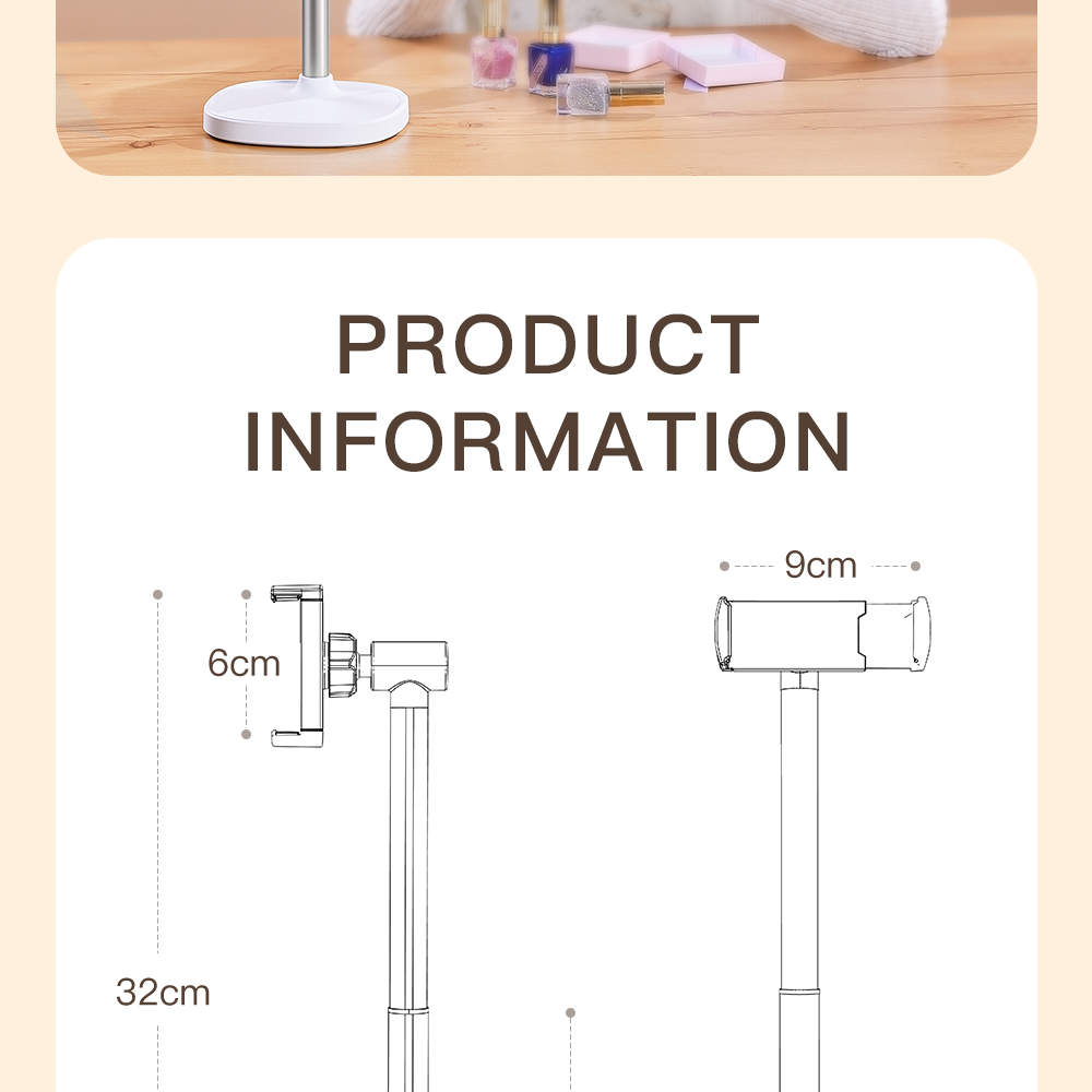 FEIXIANG X66 Smart Portable Phone Stand Mobile Phone Stand for Video Recording detail