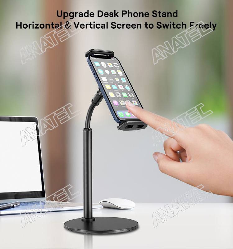 New Arrival Gooseneck Desk Phone Holder for 4.7~11 Inch Devices detail