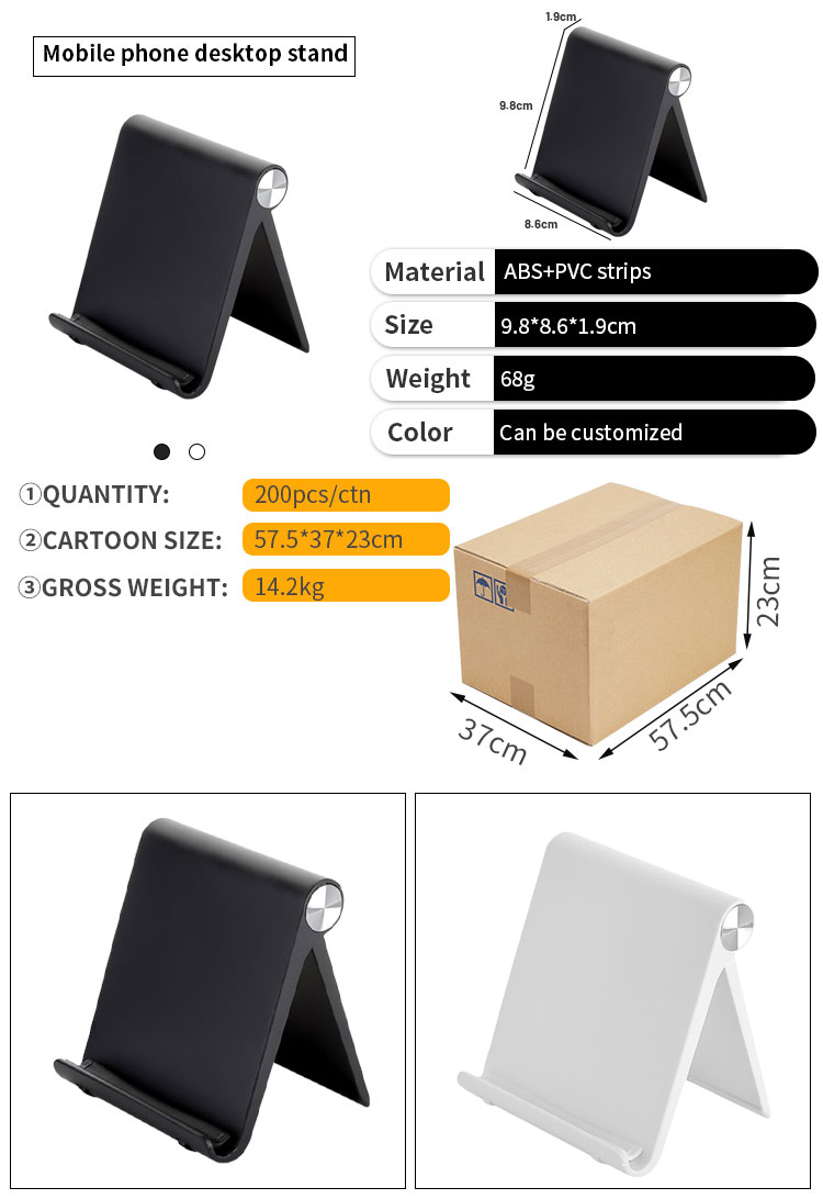 Adjustable  Portable Phone Holder Stand  for All Phone Mobile with High Quality detail