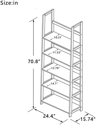 Expandable Bookcase Desktop Storage Organizer Display Shelf Office Adjustable Bamboo Bookshelf With Drawers detail