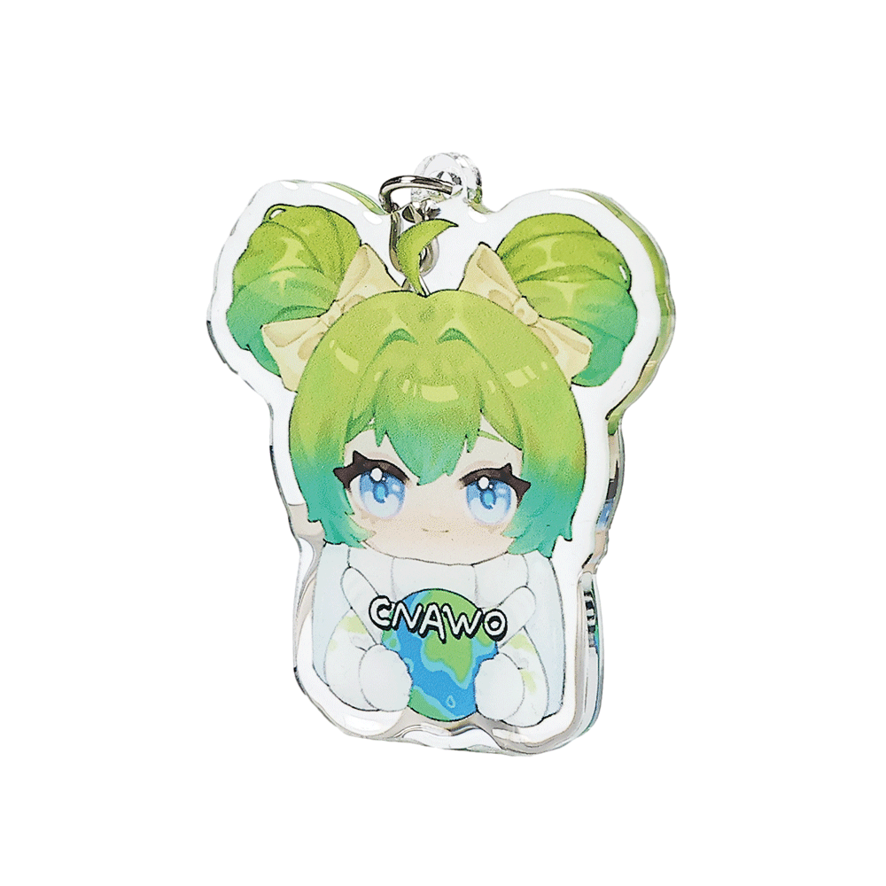 CNAWO  Custom DIY Acrylic Desk Organizer Cute Acrylic Pen Holder Kawaii Desktop Storage Box OEM ODM detail