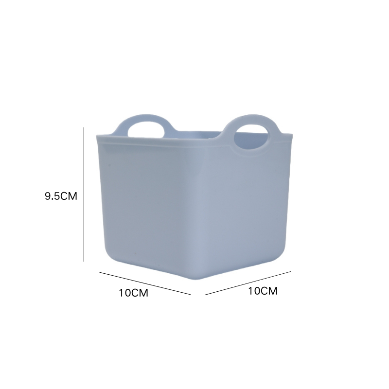 Plastic Square Pen Holder Custom Stationary Accessories Desktop Pen Organizer Pencil Stand Holder for School Home Office detail