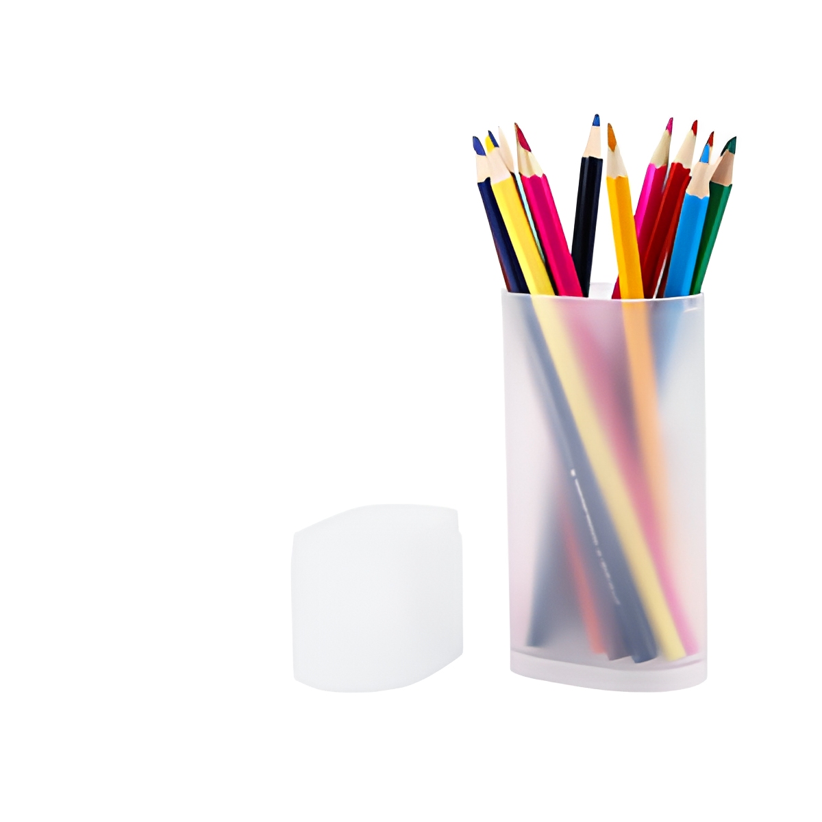 2022 desk plastic  pencil holder customized pen holder pencil case for sale  and promotion product view