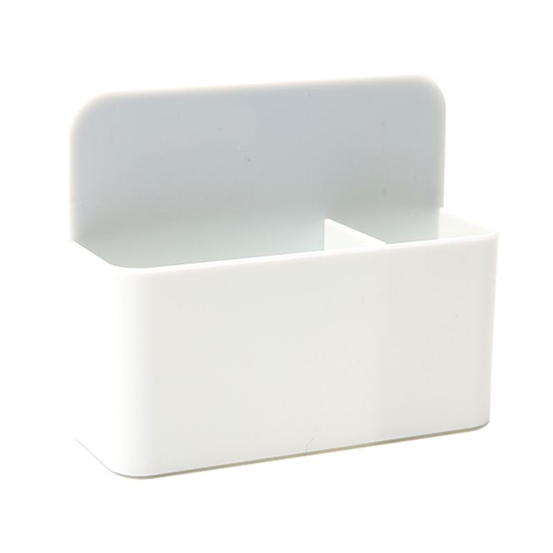 Fridge Magnet Magnetic Marker Pen Storage Box Grid Rubber Magnet Plastic Organizer Pen  Holder for Whiteboard detail