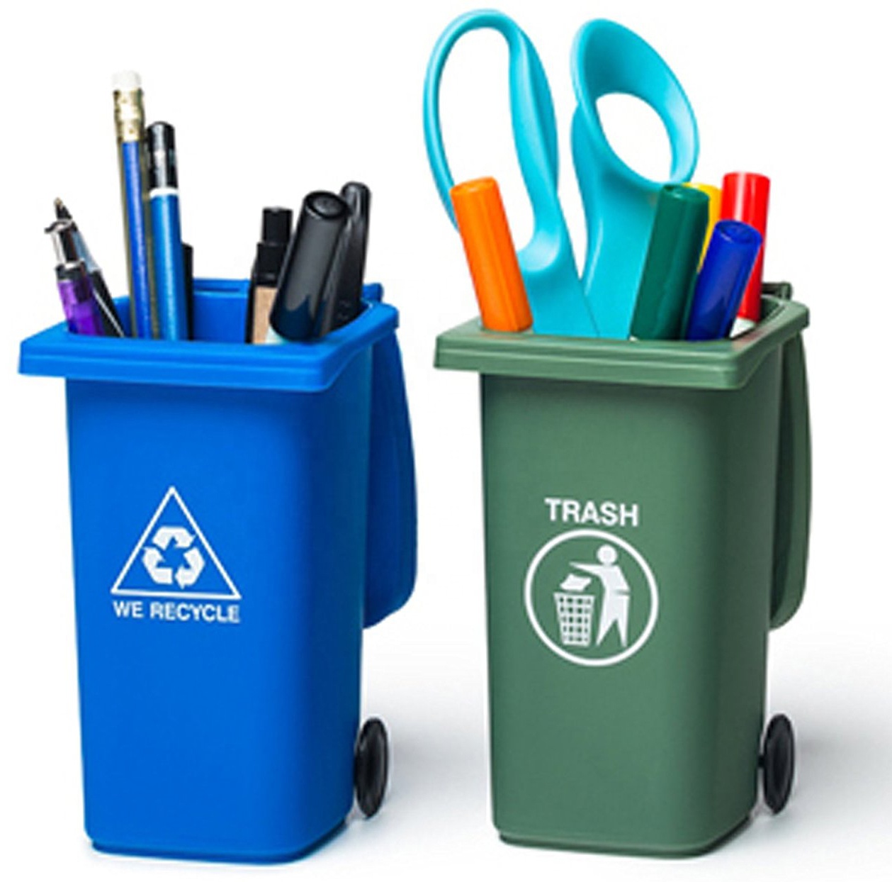 Plastic Pen Holder for Desktop product view