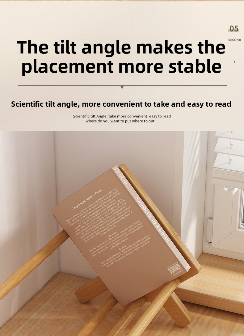 Economical Small Bookshelf Organizer for Students Bamboo Desktop Book Storage Rack for Children Simple Living Room Book Stand detail