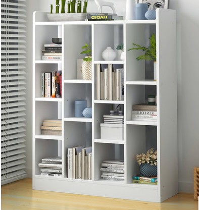 Bookshelf Cabinet Shelf Simple Desktop Living Room Simple Table Small Bookshelf Student Home Desk Bookcase detail