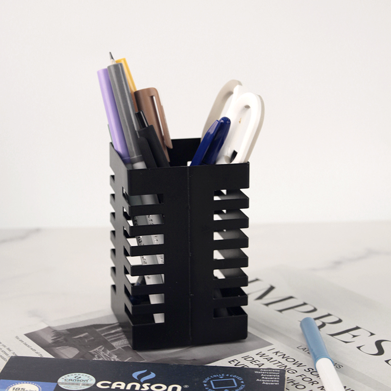 Luxury Metal Pen Stand for Desks , Custom Designs Corporate Branding & Event Gifts detail