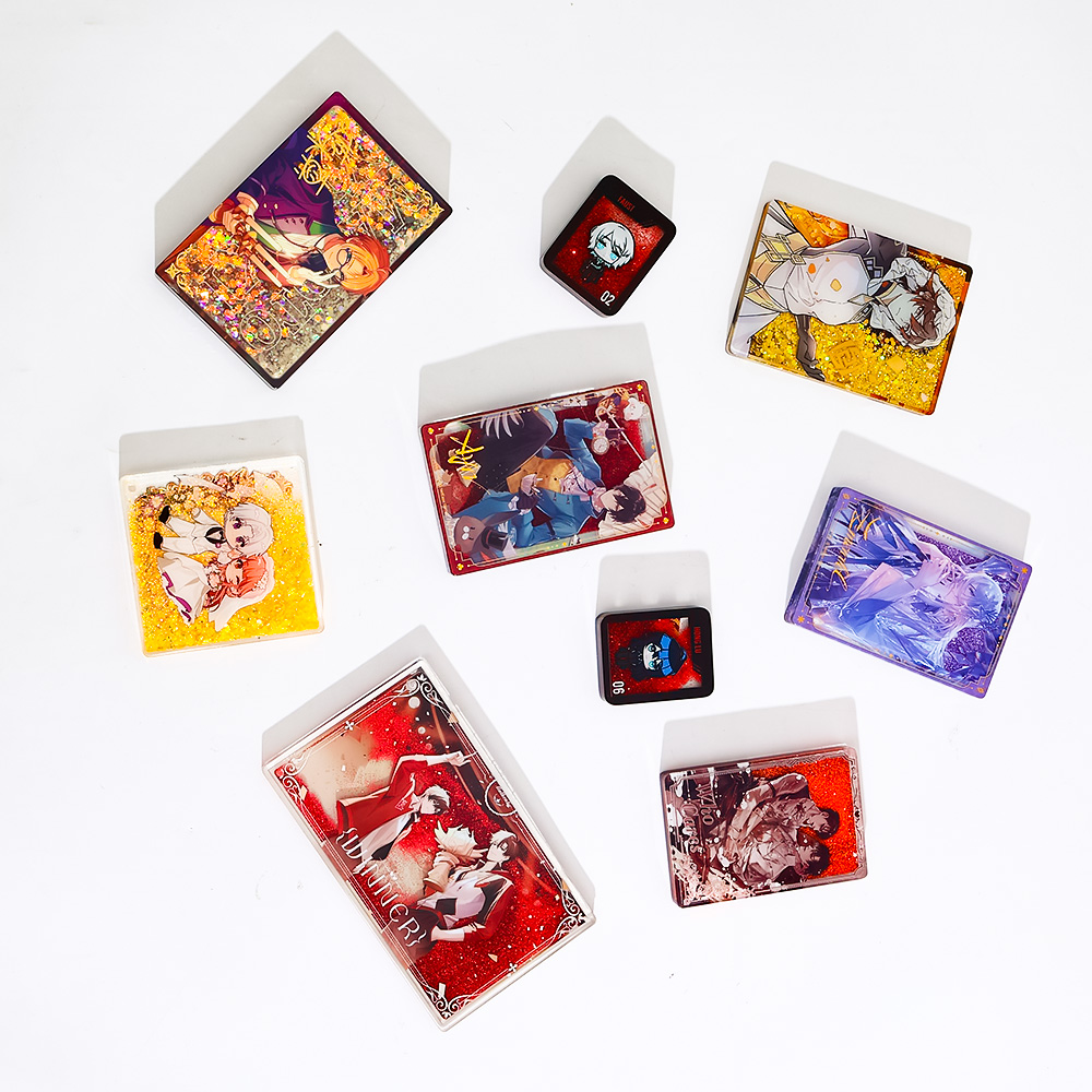 CNAWO  Custom DIY Acrylic Desk Organizer Cute Acrylic Pen Holder Kawaii Desktop Storage Box OEM ODM detail