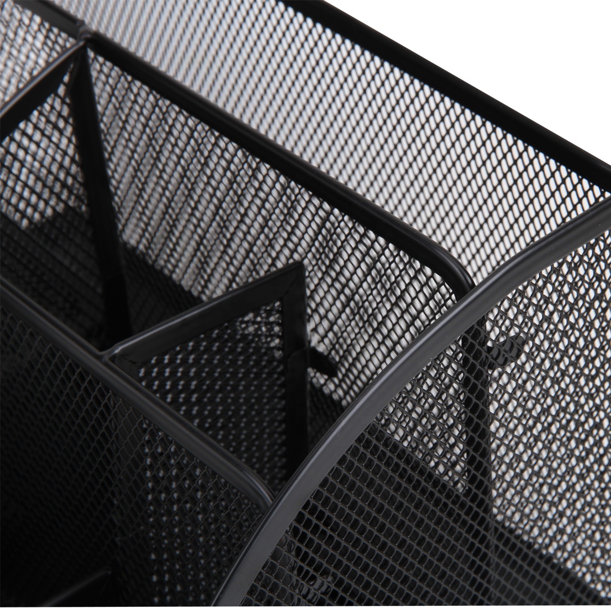 Factory OEM Customization Support Pen Organizer Metal Mesh Pen Holder for Desk Office and School Pencil Cup product view