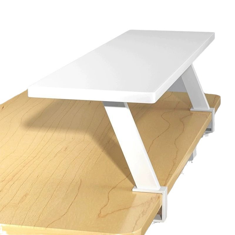 Custom Student Study Table Bookshelf Desktop Desk Storage Rack Increased Height Increased Shelf Layered Table Reading Bookshelf