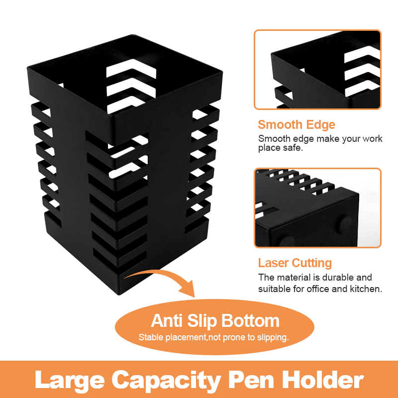 Luxury Metal Pen Stand for Desks , Custom Designs Corporate Branding & Event Gifts product view