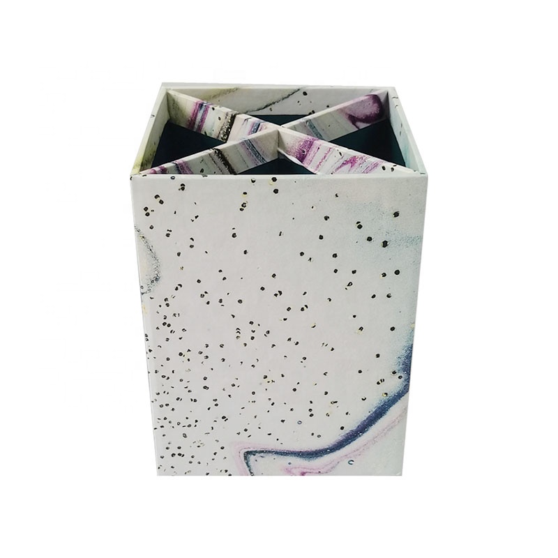 Custom Desk Organizer Stationary Accessories Pen Organizer Cardboard Pencil Holders Pen Box Pen Holder product view