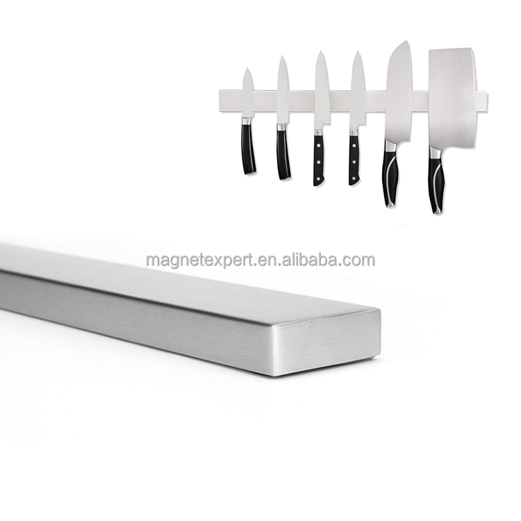 Magnet Knife Holder with Hook and Sharpener Wall-Mounted Magnetic Storage for Knives product view