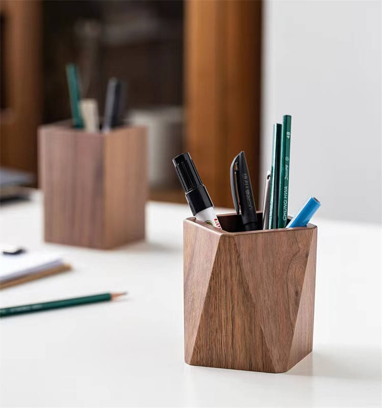 Wooden Pencil Holder Wood Pen Stand product view