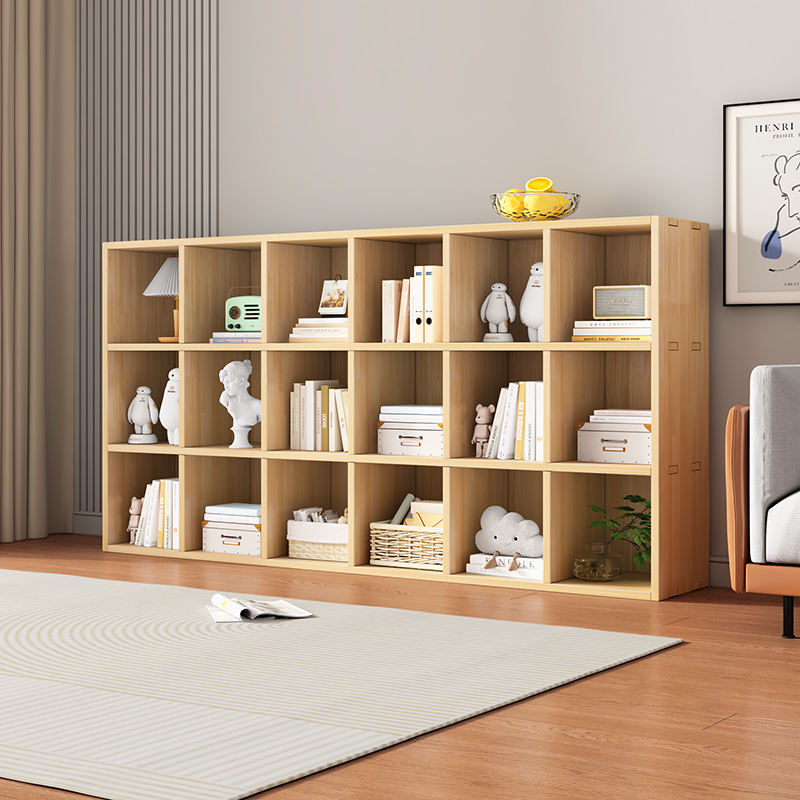 Multilayer Vertical Storage Cabinet Desktop Bookcase and Organizer for Student Home Desk Living Room Bookshelf product view