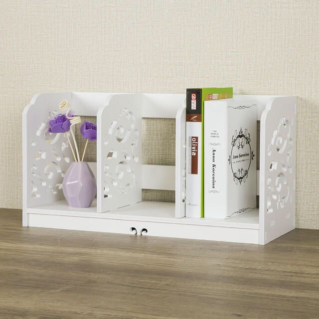 Hot Bookshelf Bookcase Student Desktop Receptacle Shelf Simple Multi-functional Shelf Office Bedside Small Table Bookshelf product view