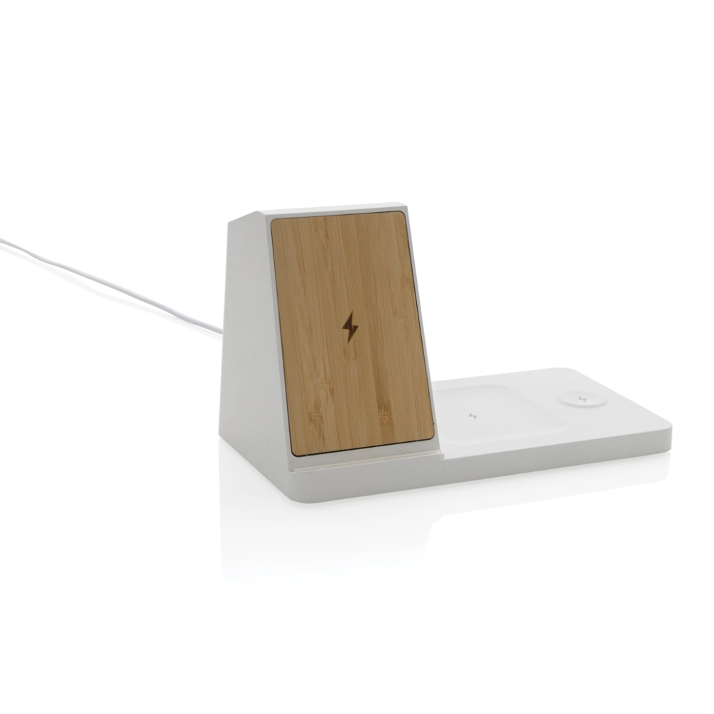 Ontario 3-in-1 Wireless Charger Sustainable Pen Holder and Gadgets Companion