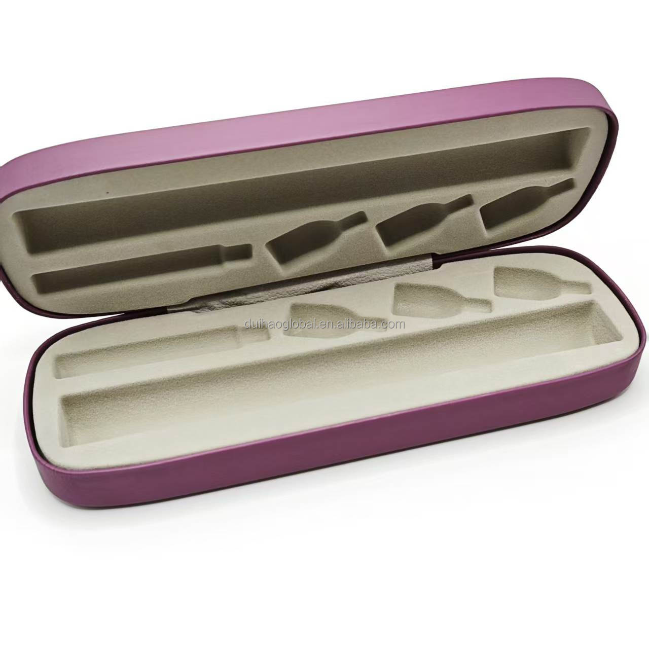 Duihao Portable PU Leather Injection Pen Storage Case Durable Protective Holder Multiple Color Options for Daily Use detail