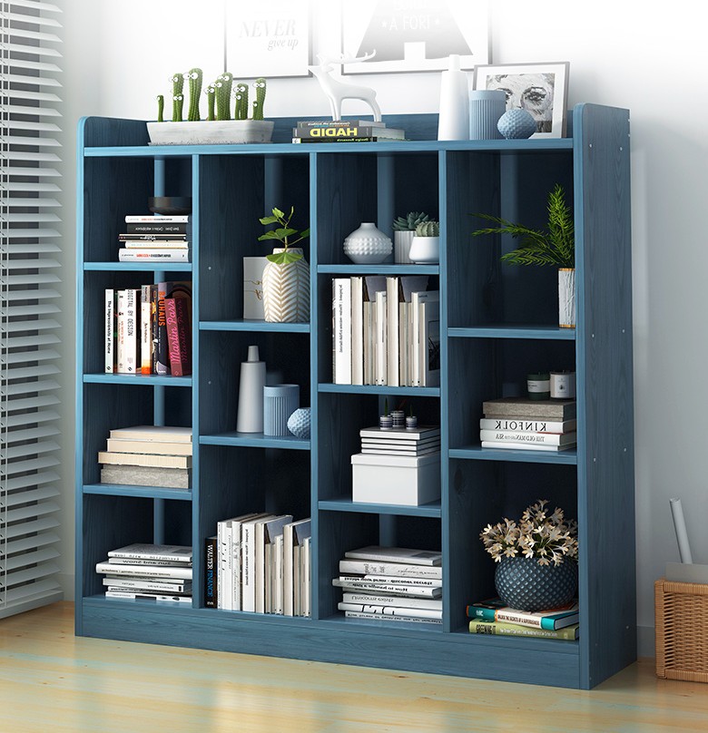 Bookshelf Cabinet Shelf Simple Desktop Living Room Simple Table Small Bookshelf Student Home Desk Bookcase detail