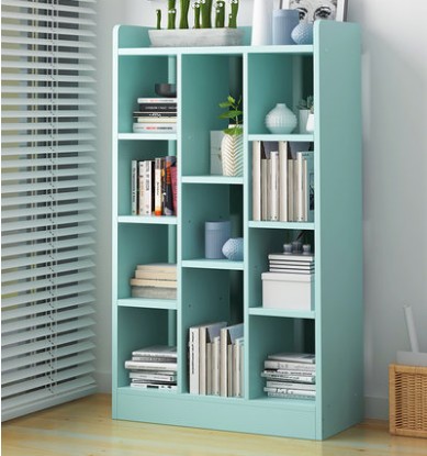 Bookshelf  Cabinet Shelf Simple Desktop Living Room Simple Table Small Bookshelf Student Home Desk Bookcase product view