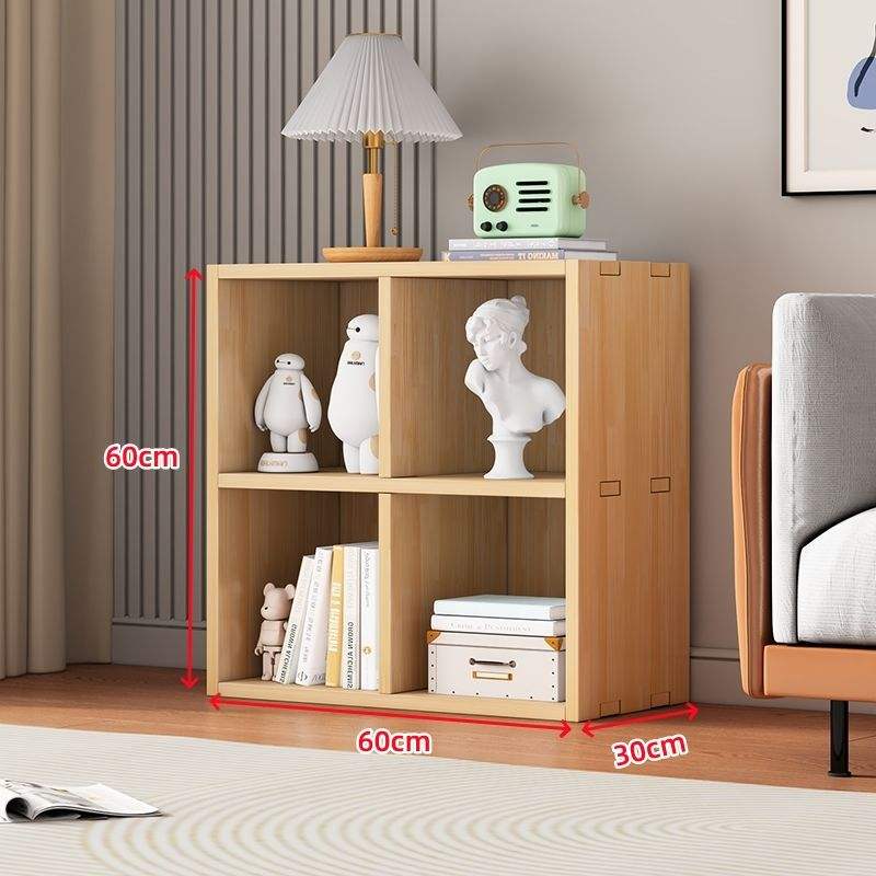 Multilayer Vertical Storage Cabinet Desktop Bookcase and Organizer for Student Home Desk Living Room Bookshelf detail