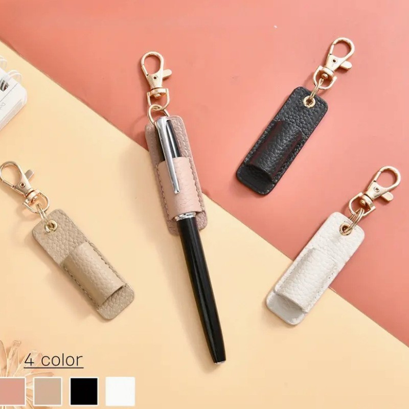 Cross-Border Hot-Selling Neck-Hanging Nurse Pen Clip Portable Keychain Compact Pen Holder Office Fountain Pen Organizer CW-153 detail