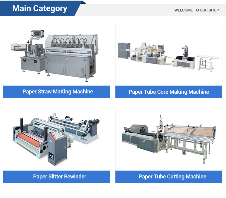 High-Speed Automatic Ball Pen Paper Tube Making Machine for Small Tubes With Two Types of Paper Holder detail