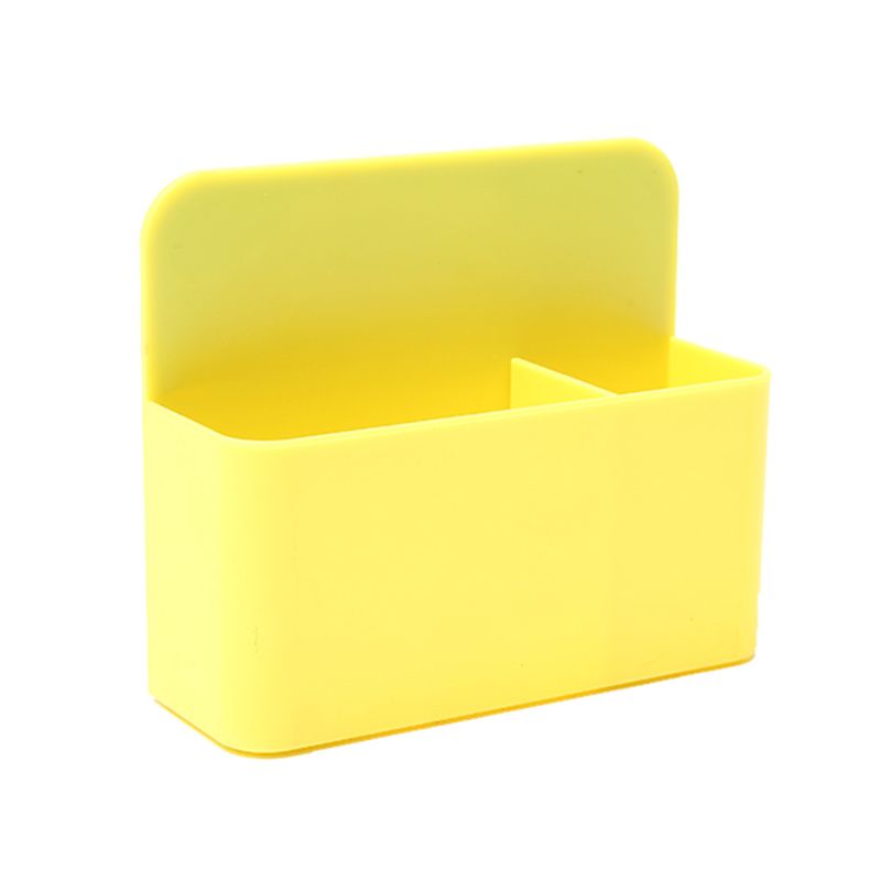 Fridge Magnet Magnetic Marker Pen Storage Box Grid Rubber Magnet Plastic Organizer Pen  Holder for Whiteboard detail