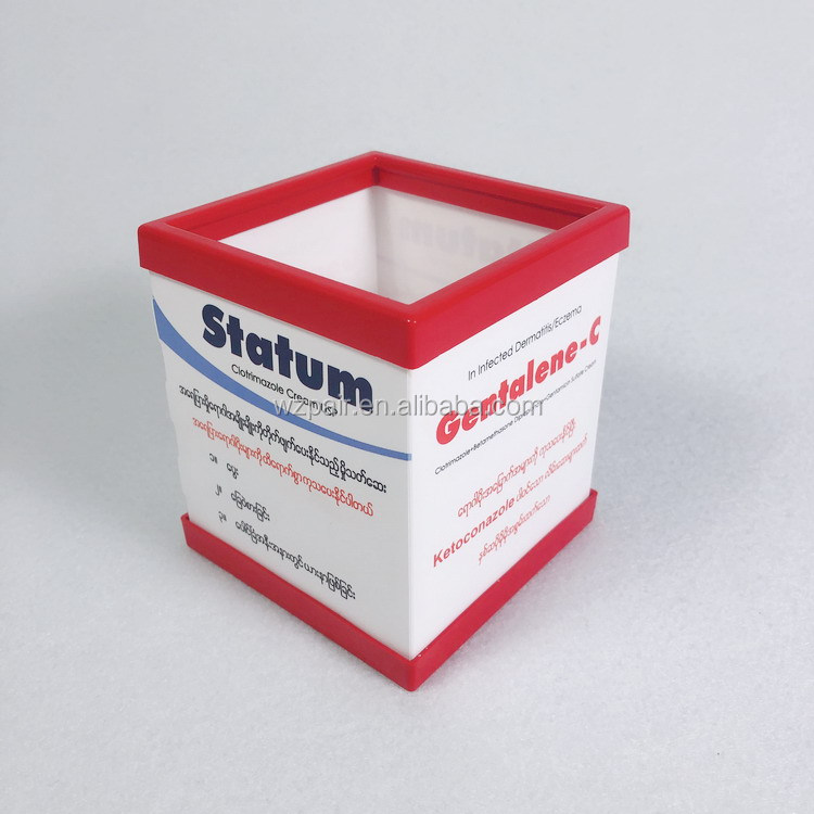 Square Plastic Pen Holder for Students Advertise Gifts detail