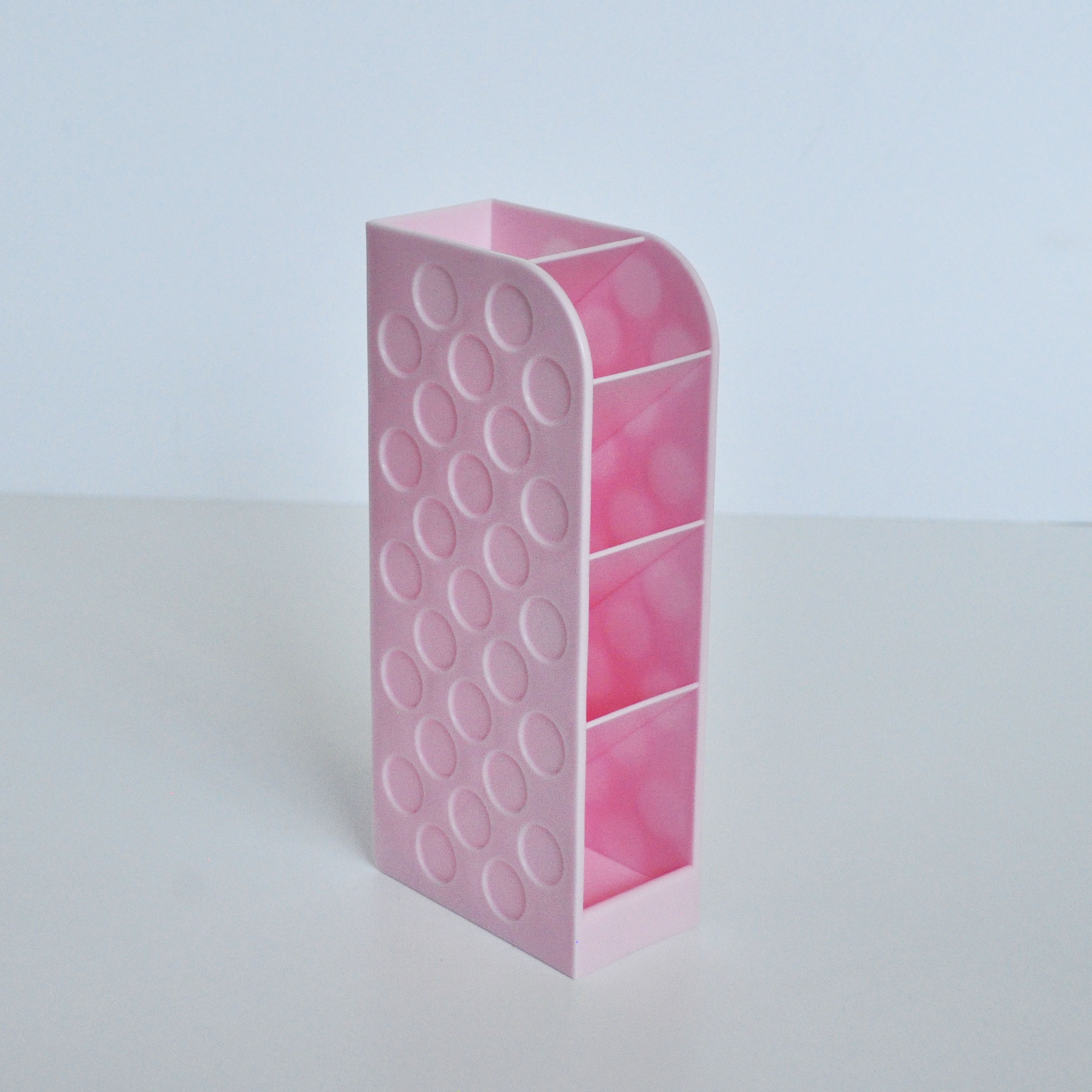 Desk PP Organizer Pencil Holder Crystal Organizers for Desktop Stand Pens Accessories School Stationery Storage Holders product view