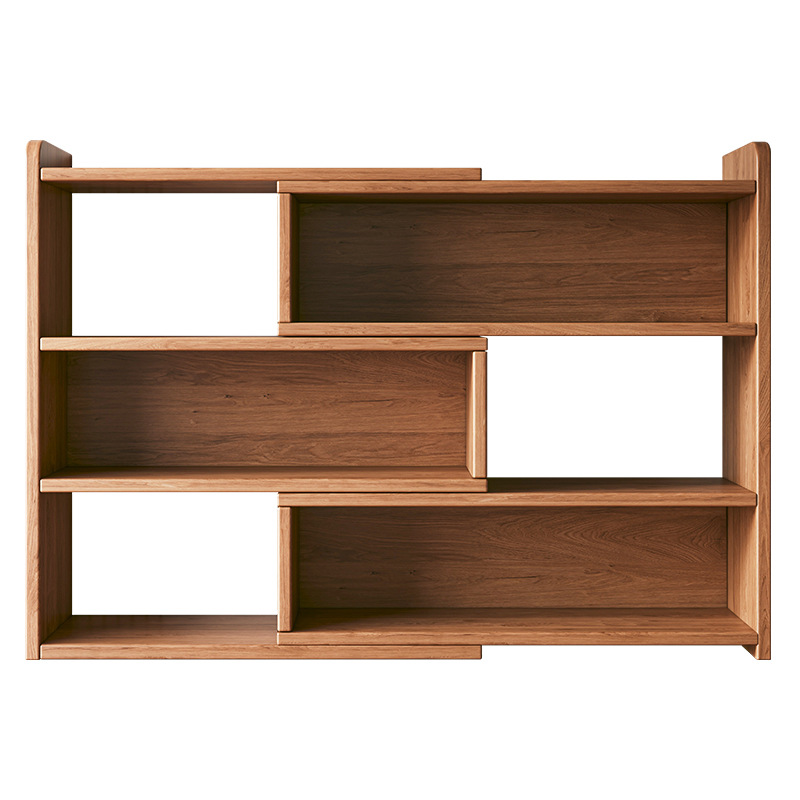 Modern Multi-layer Adjustable Shelves Desktop Storage Rack & Bookshelf for Home Office and Student Use product view