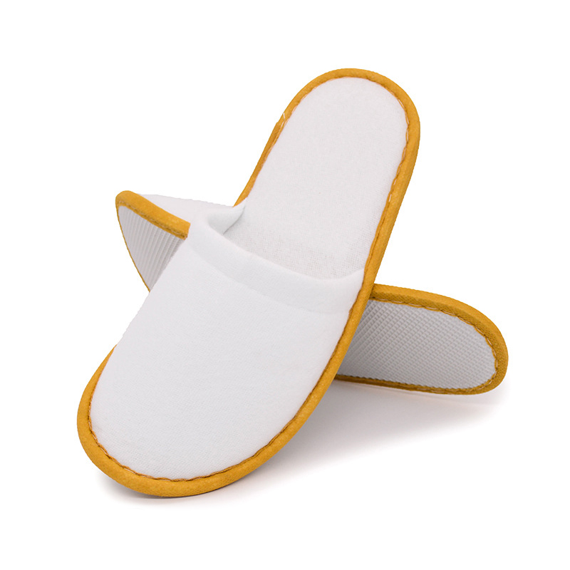 Wholesale Disposable Nap Slippers for Hotels Custom Logo Women and Men Hotel Disposable Slippers product view