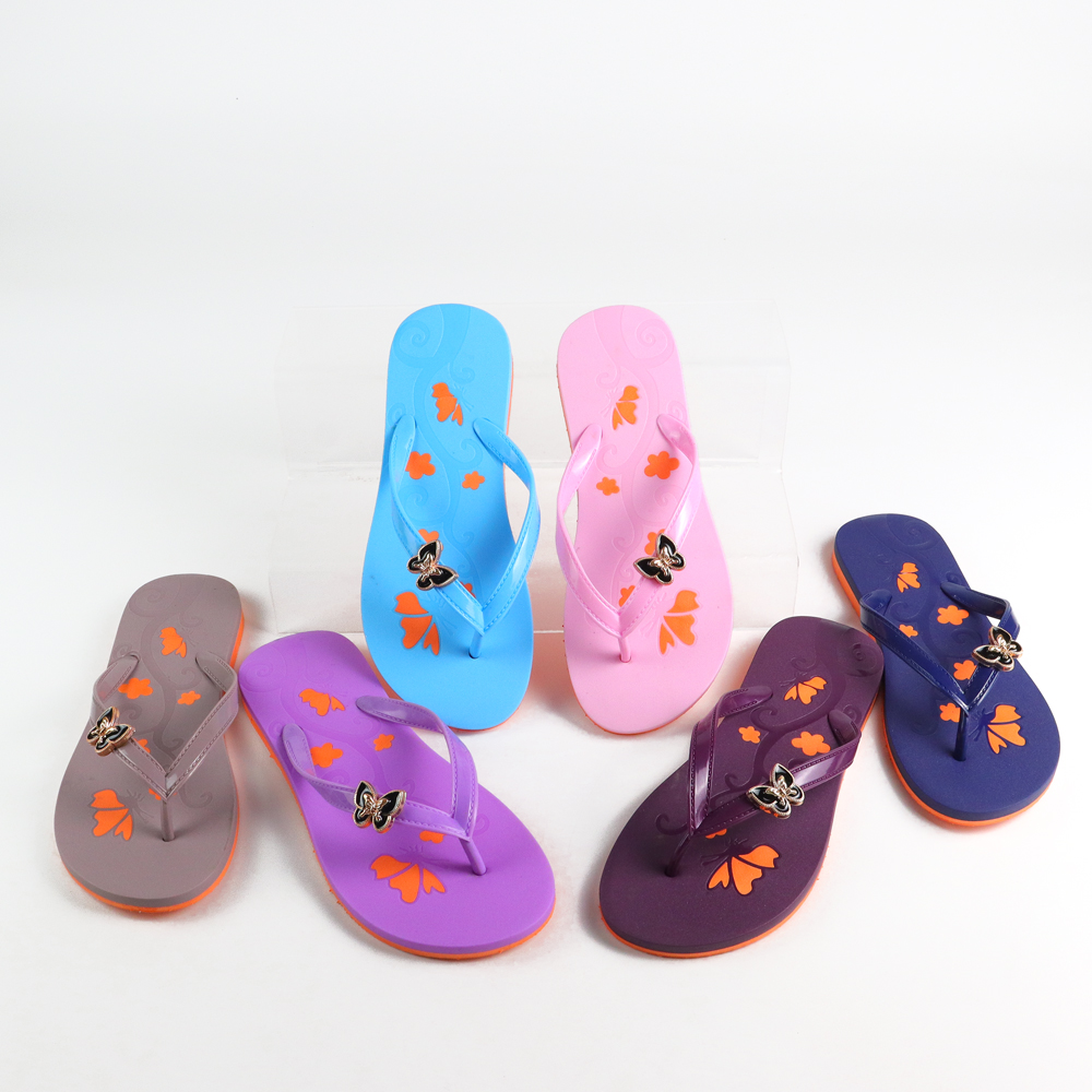 Fashion Chappal Ladies Footwears Chausure Pour Femme Custom Slides Flip Flop Slipper for Women detail