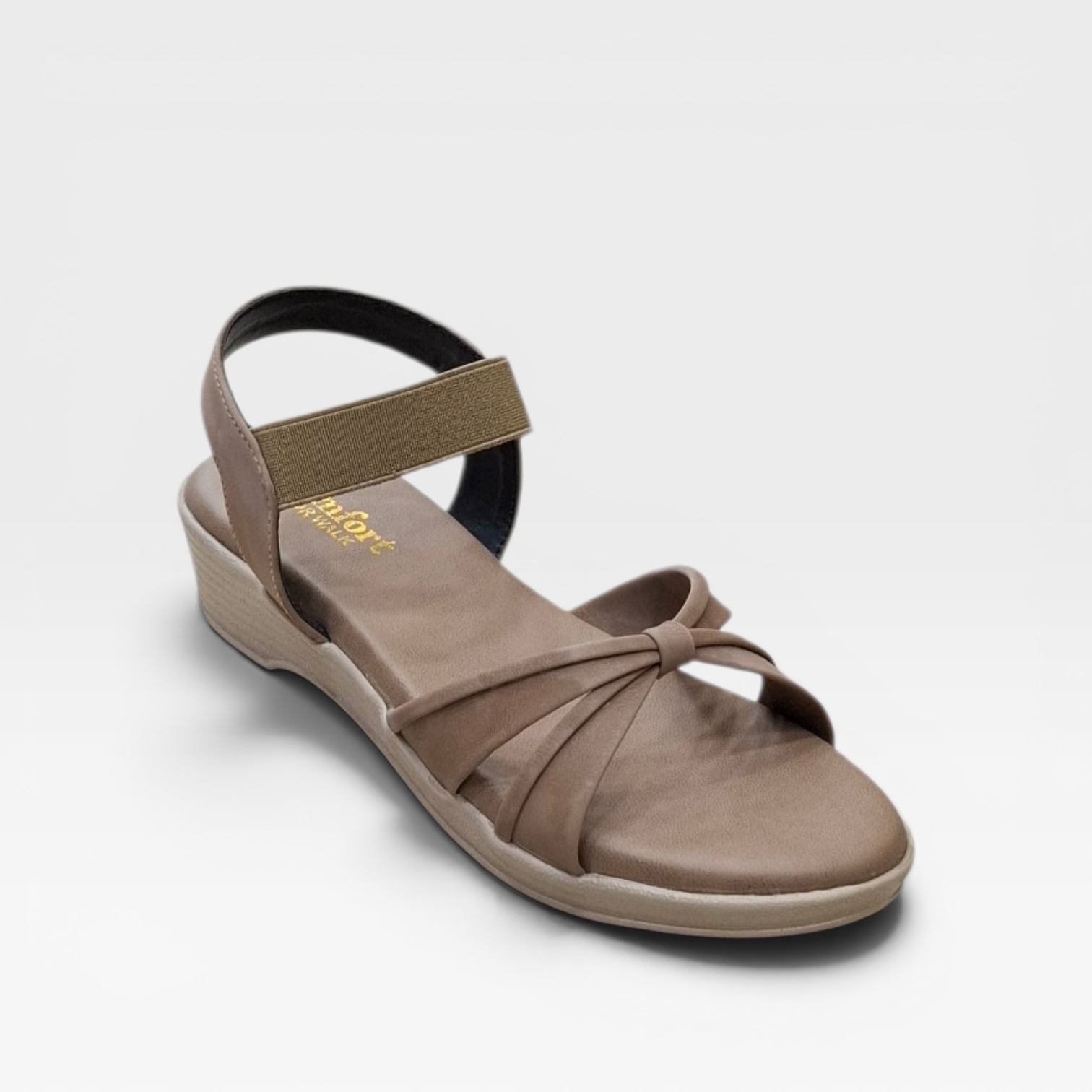 Elegant Womens Flat Bow Sandals Open Toe Slip On Comfortable Casual Fashion Footwear for Daily Outdoor Summer Wear product view