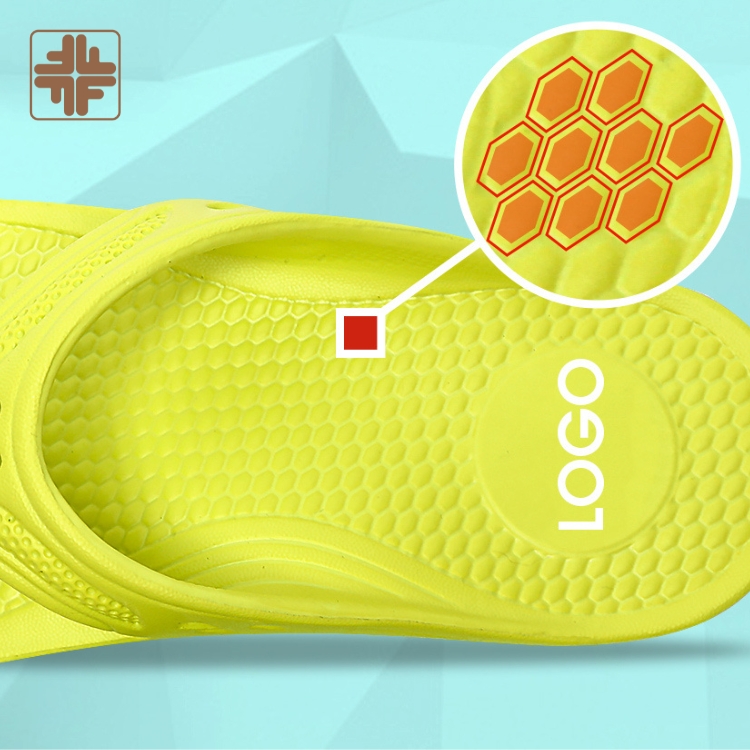 Unisex Summer Eco-Friendly Arch Support Anti-Slip Flip Flops Flat Sandals product view